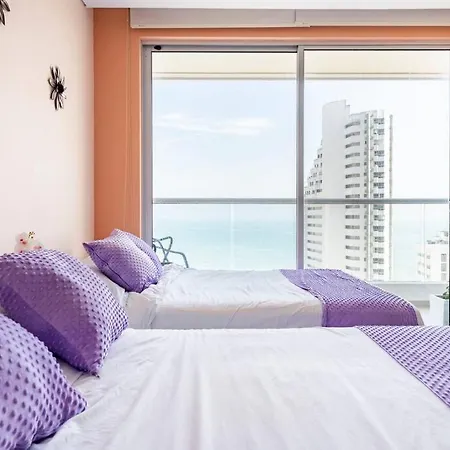 Acogedor Apto Con Vista Al Mar Apartamento Cartagena